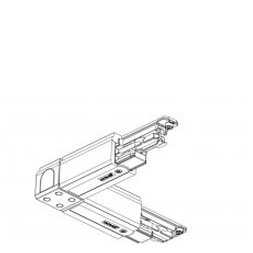 L-Verbinder links zu Stromschiene